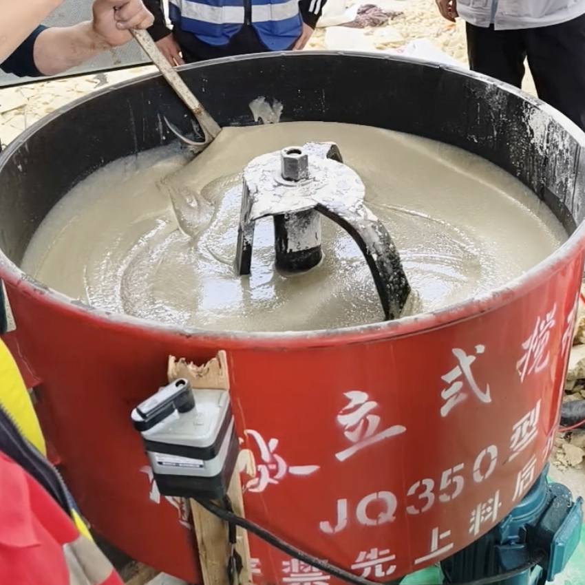 新邱汽轮机余热压缩机导热油设备底座耐高温环氧树脂灌浆料